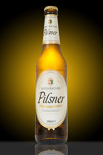 studio product shot of beer bottle by picturepress photography birmingham