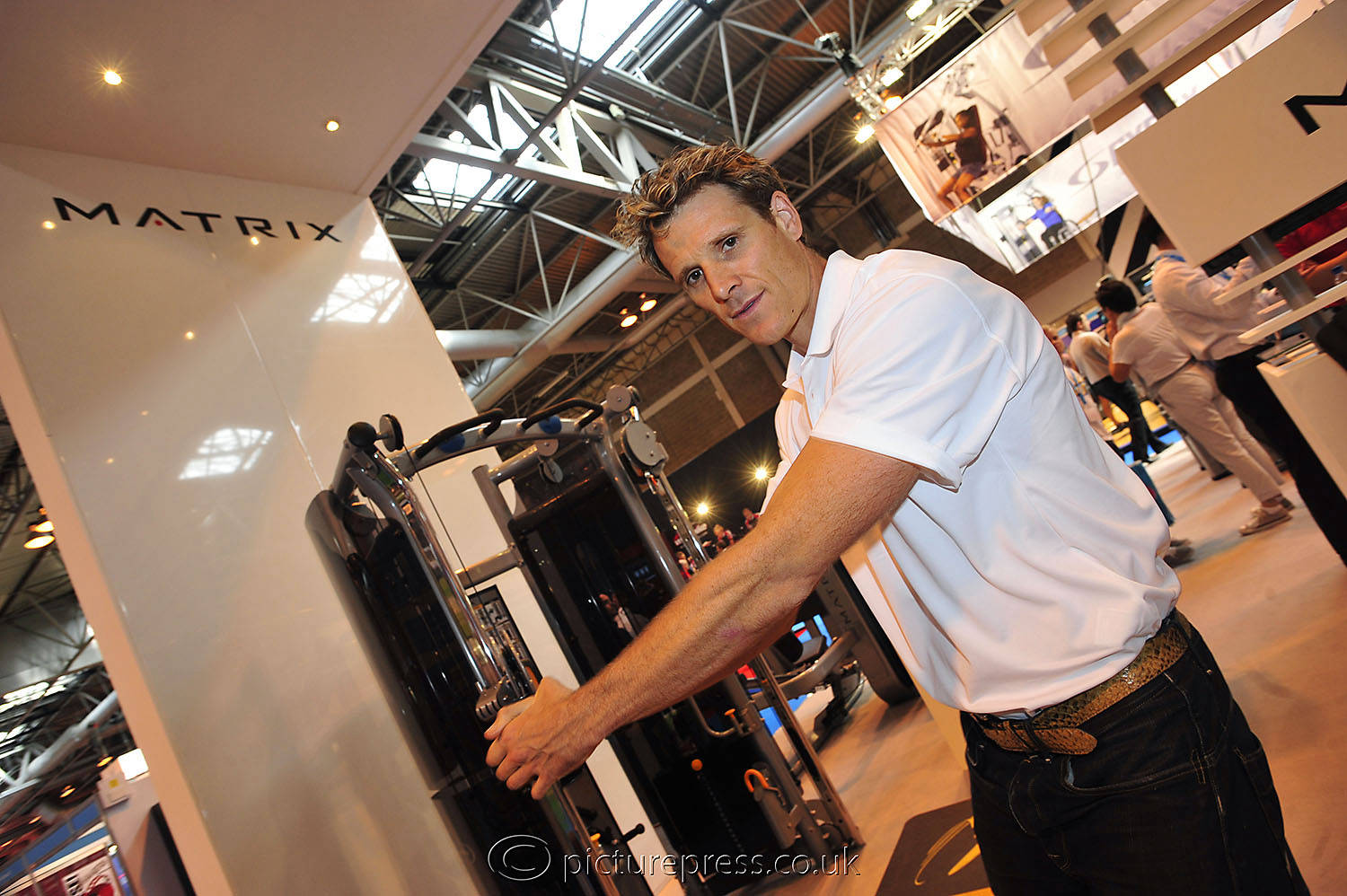 James Cracknell Athlete at sports event in birmingham nec. photo taken for press release picturepress birmingham