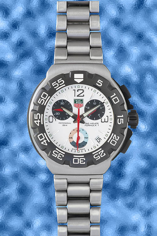 tag watch studio product image taken by picturepress photography  Birmingham studios